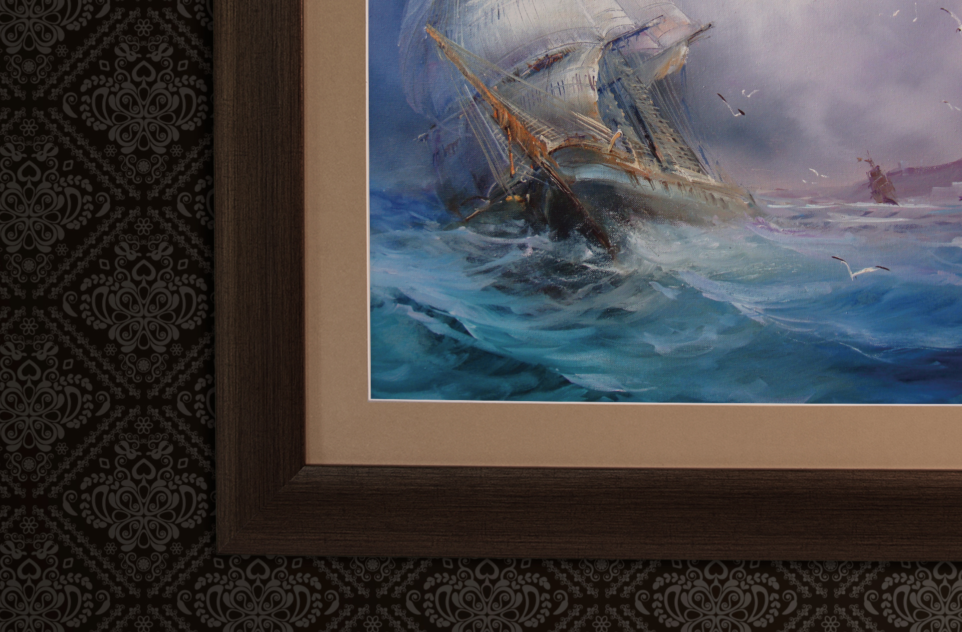 advertising frame mockup