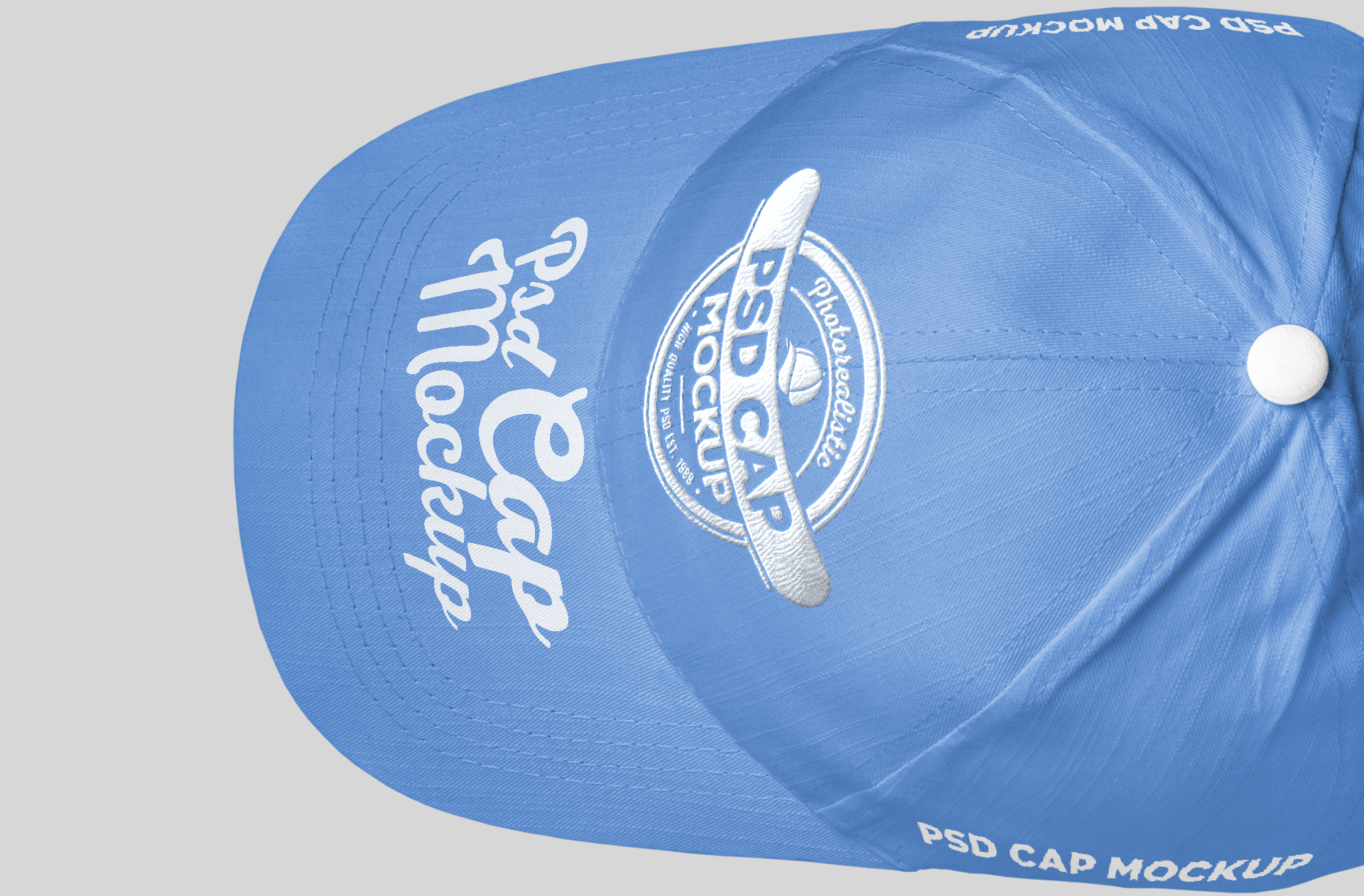 adjustable cap mockup