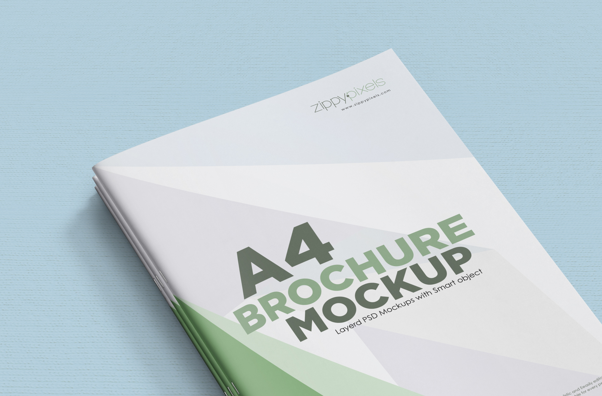 A4 brochure mockup