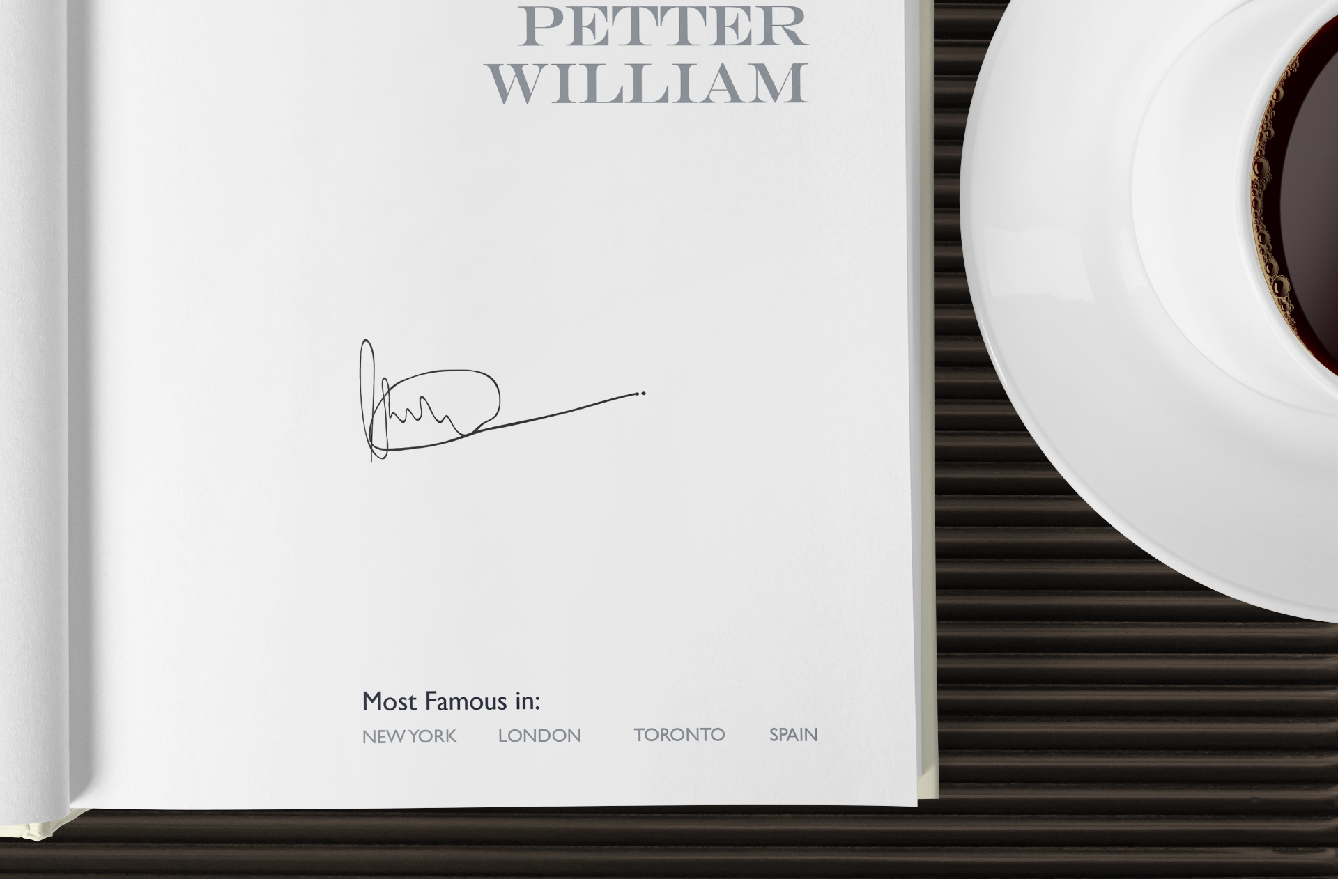 book branding mockup