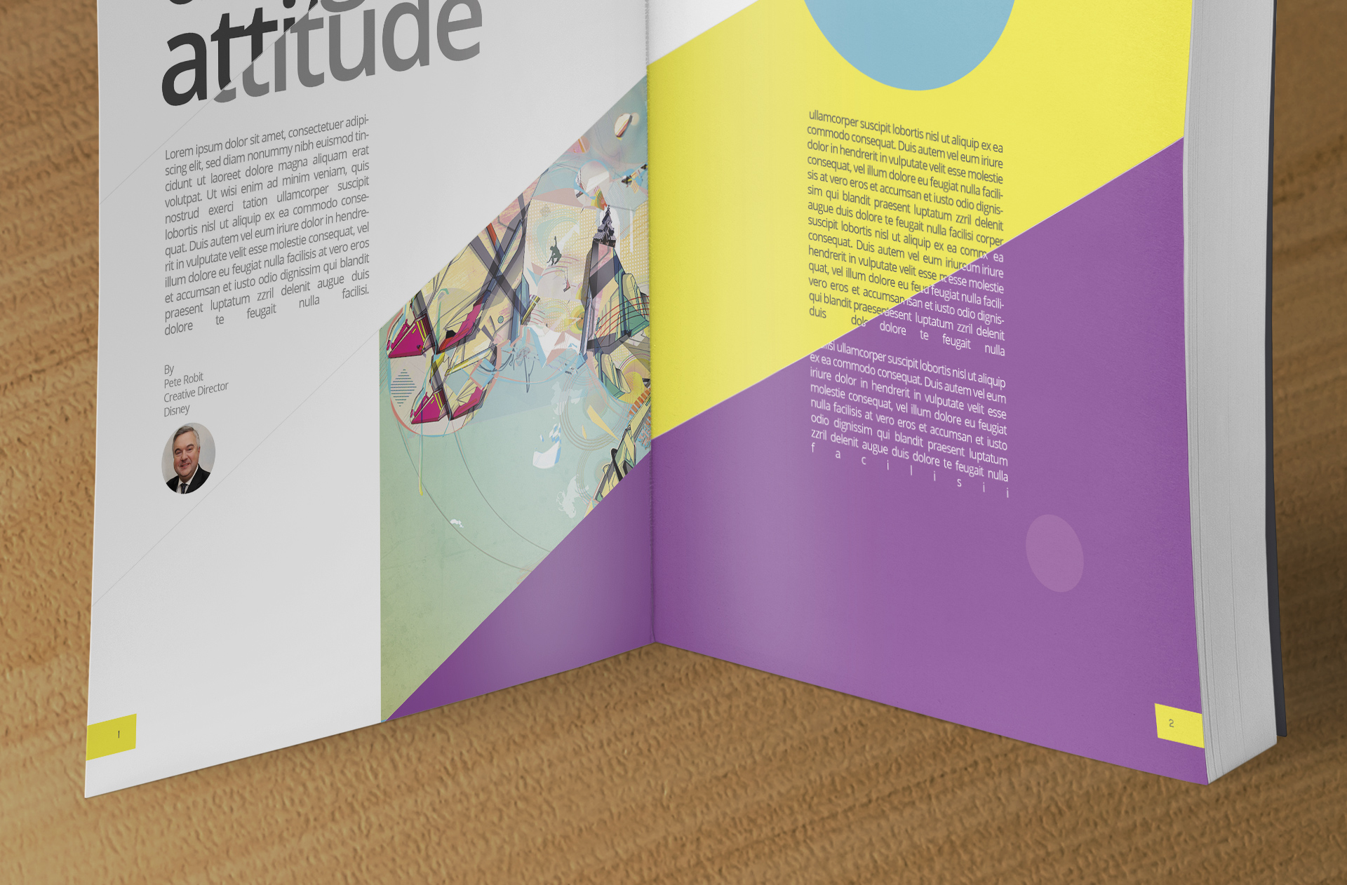 book advertising template