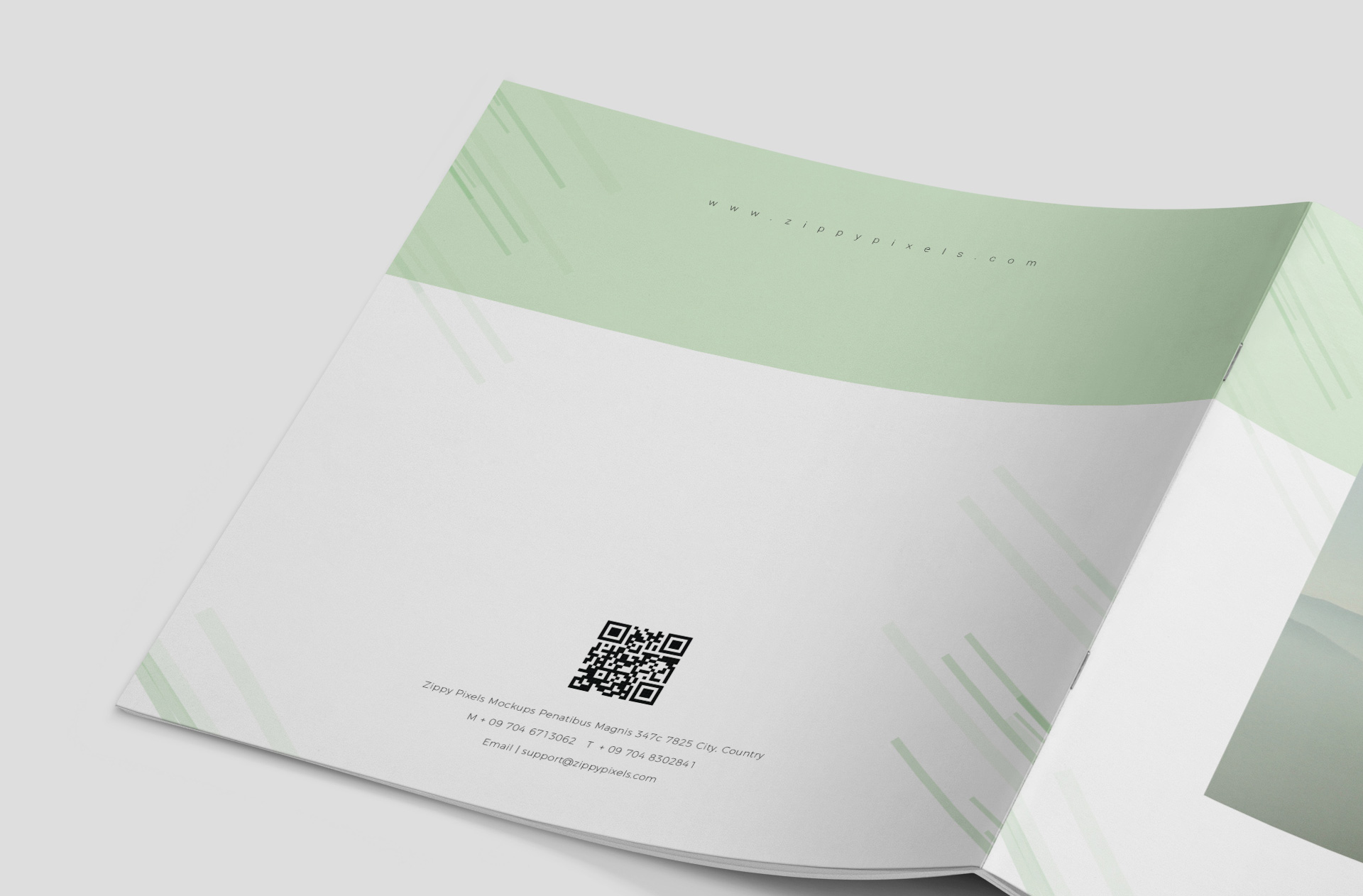 advertising magazine PSD