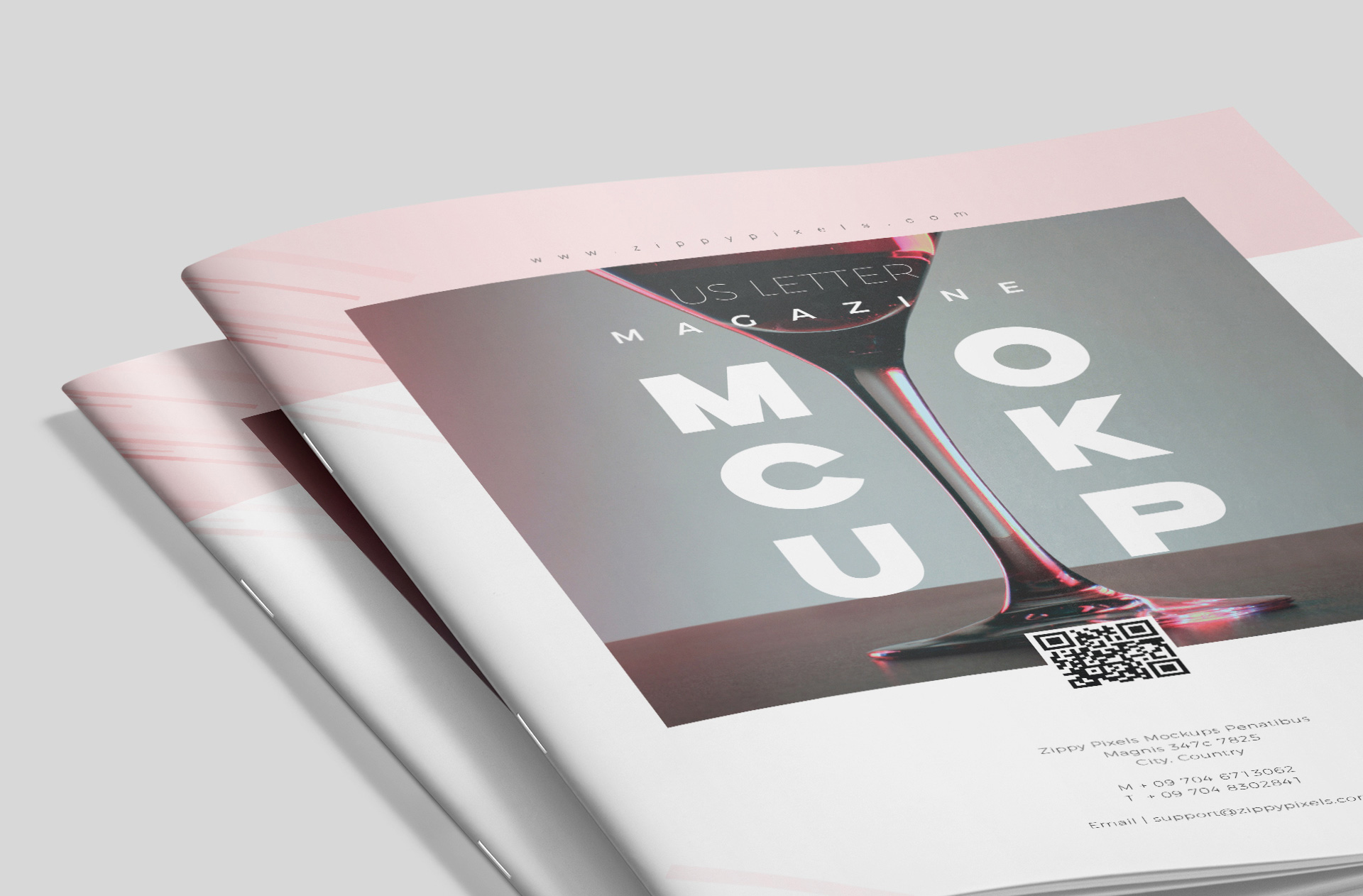 advertising magazine showcase