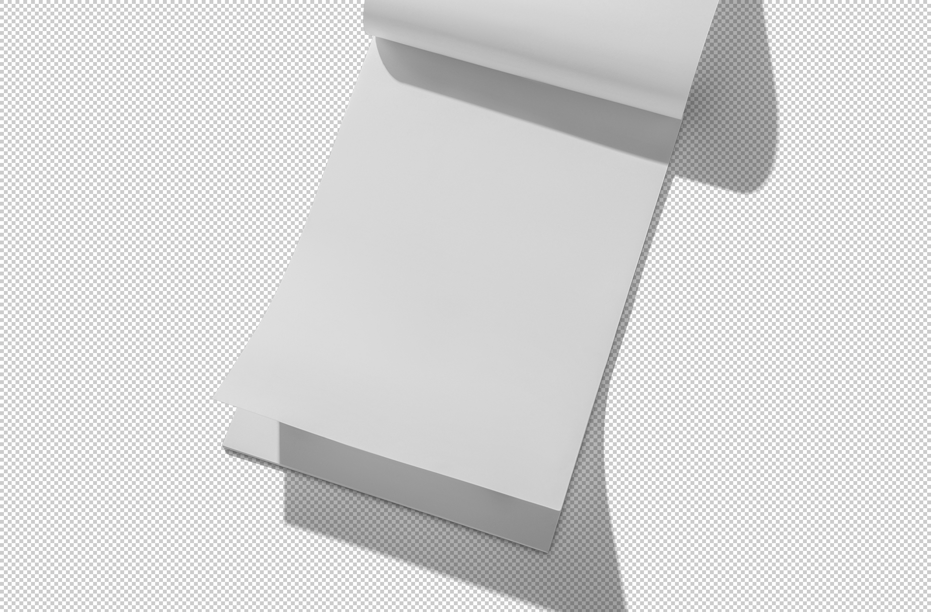 A4 paper mockup