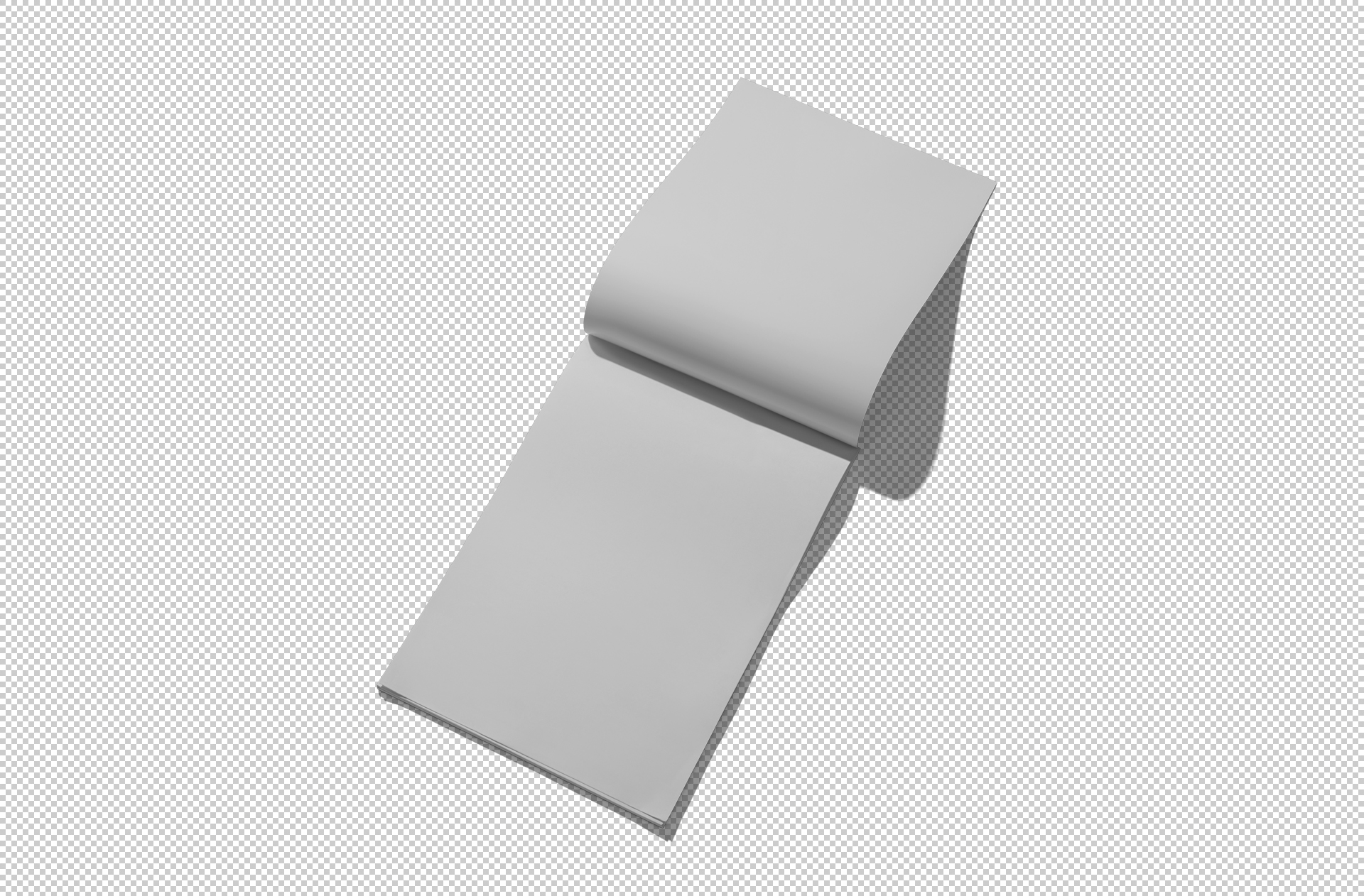 A4 spiral notebook mockup