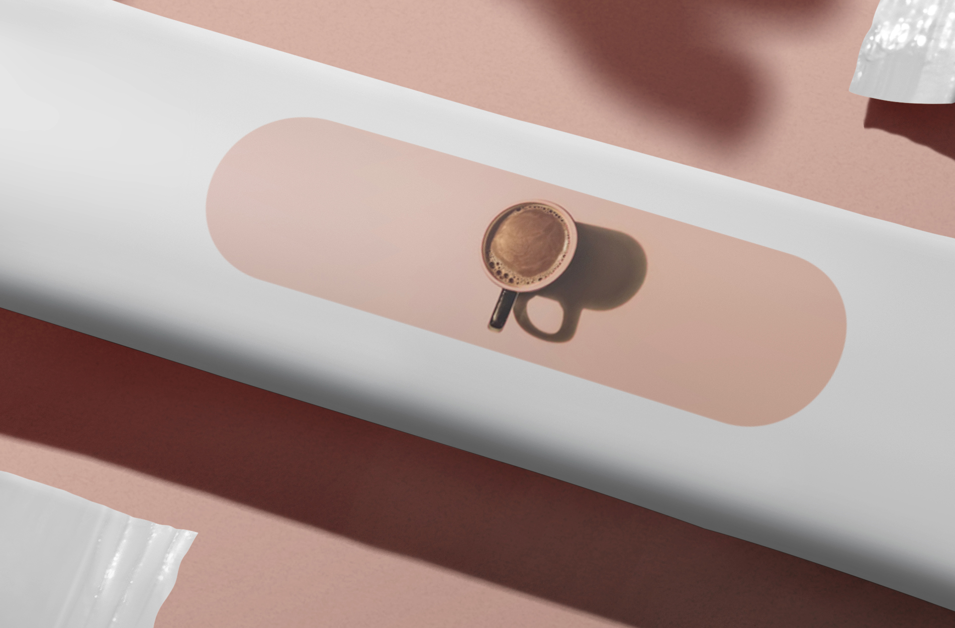 beverage packaging mockup