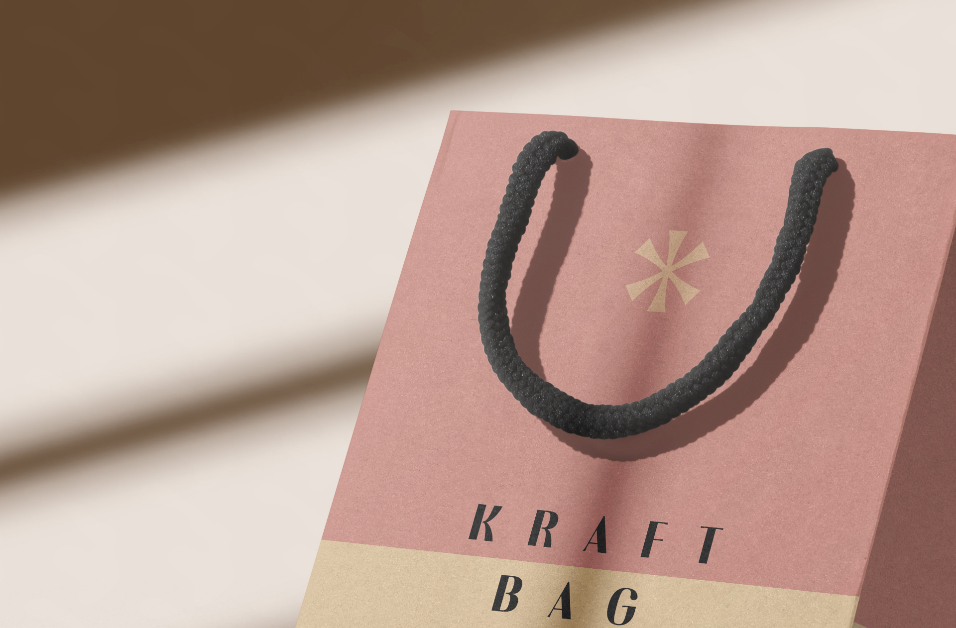 eco-friendly bag mockup