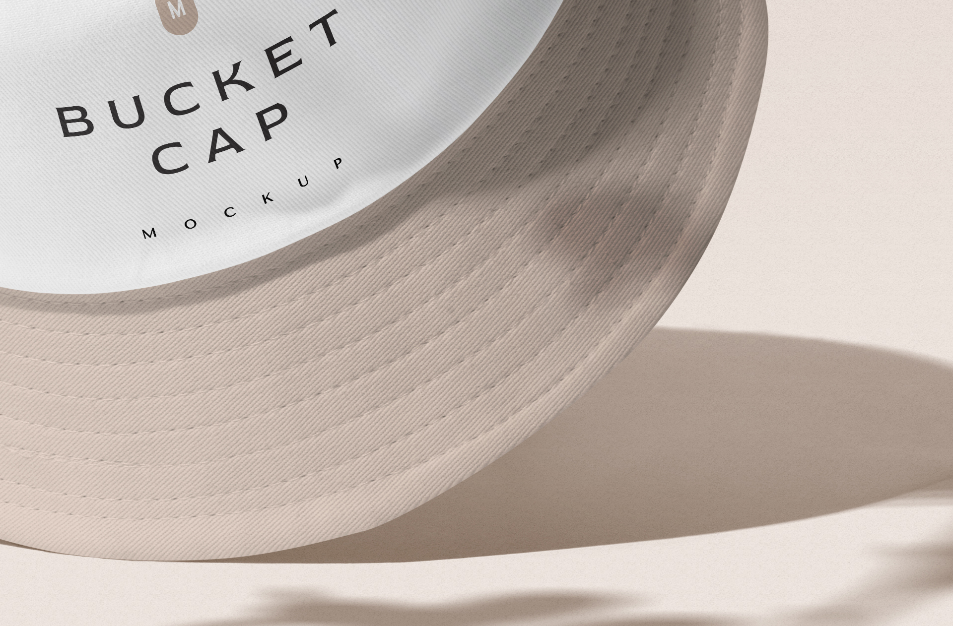 bucket hat mock-up