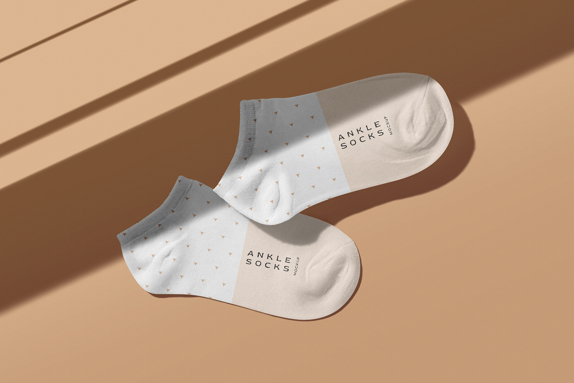 ankle socks mock-up