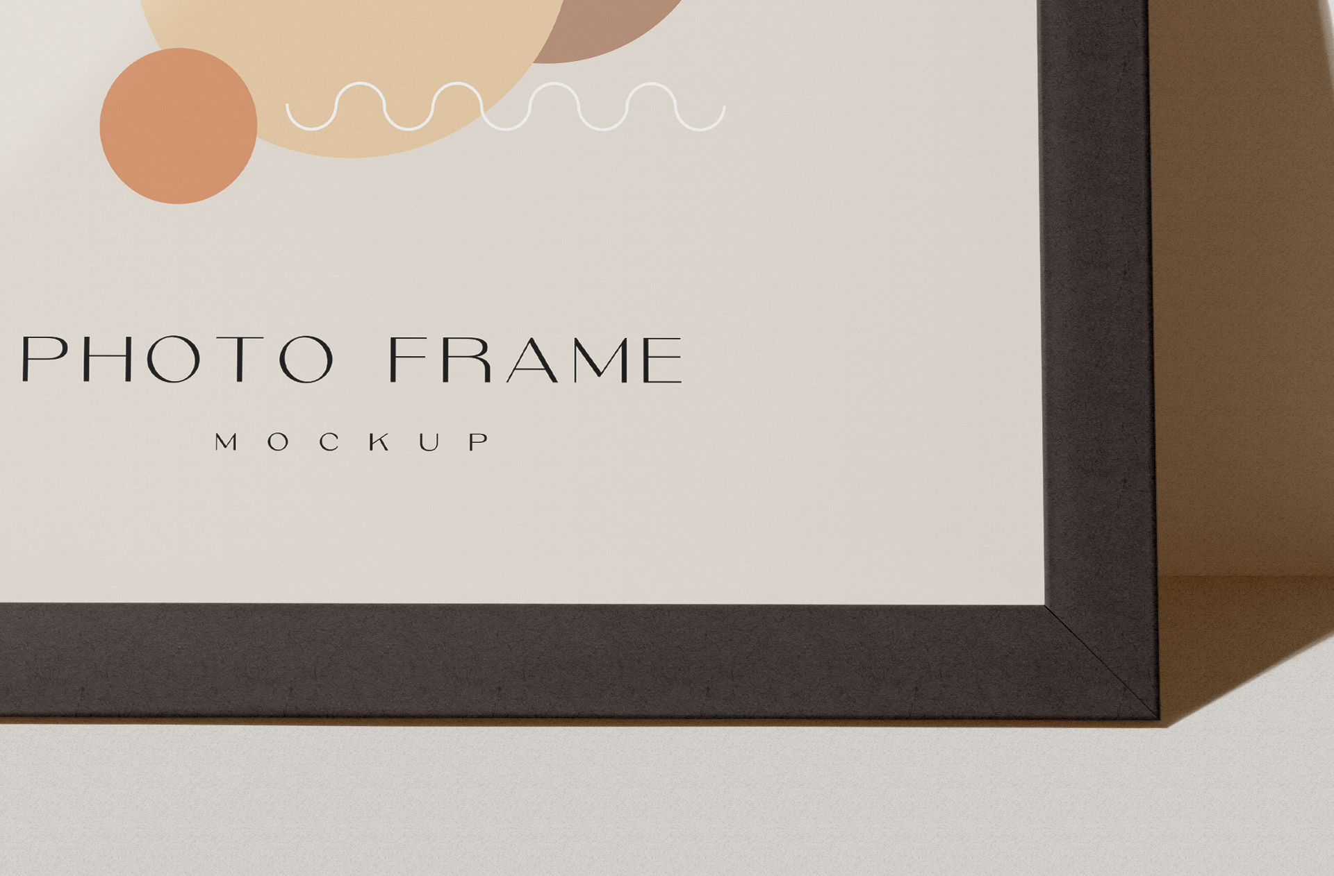 art print frame mockup