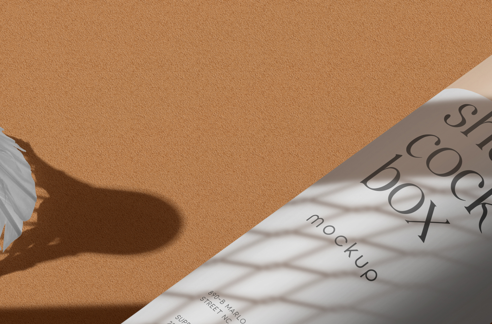 badminton tube mockup