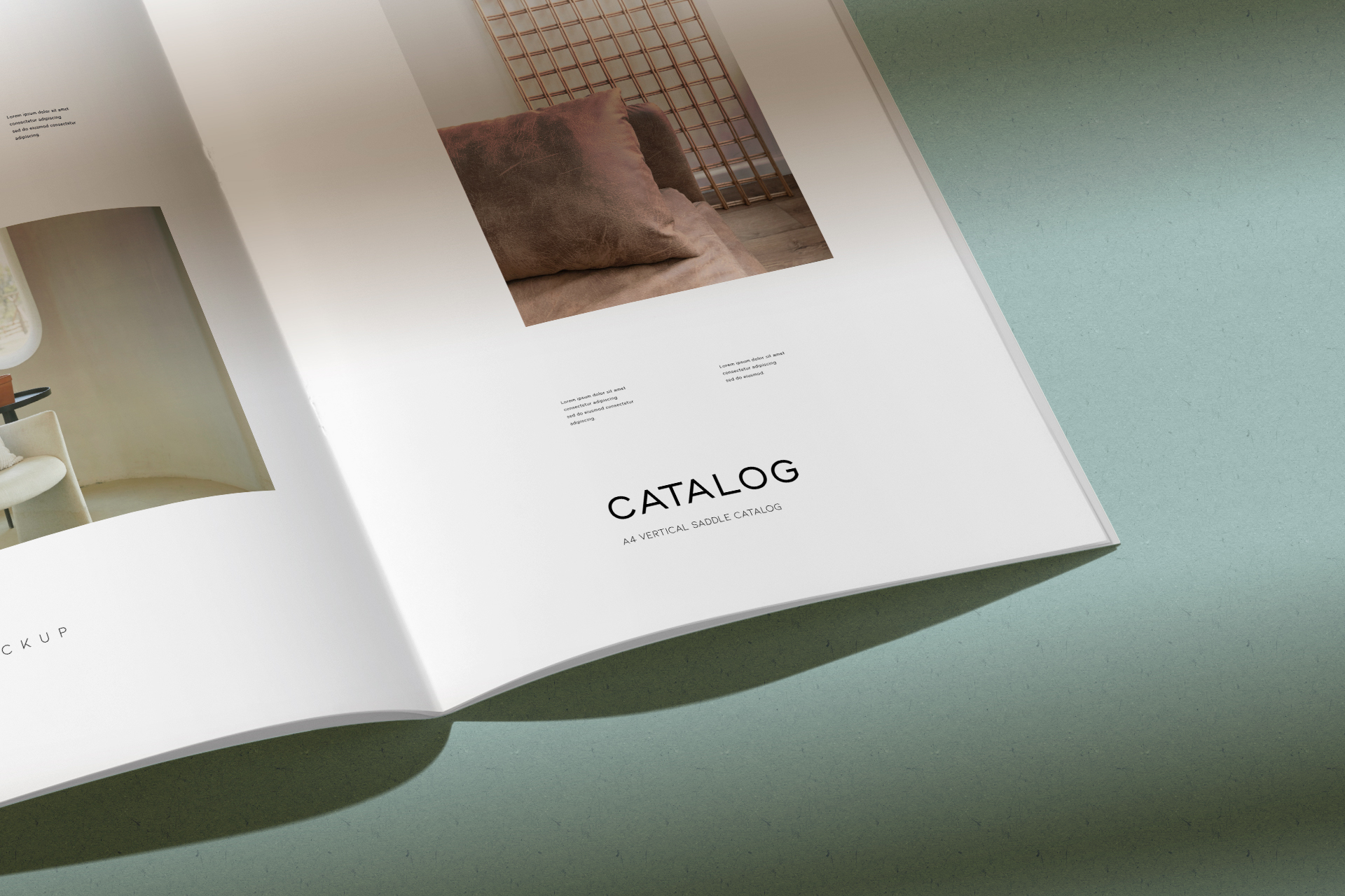 catalog mock-up