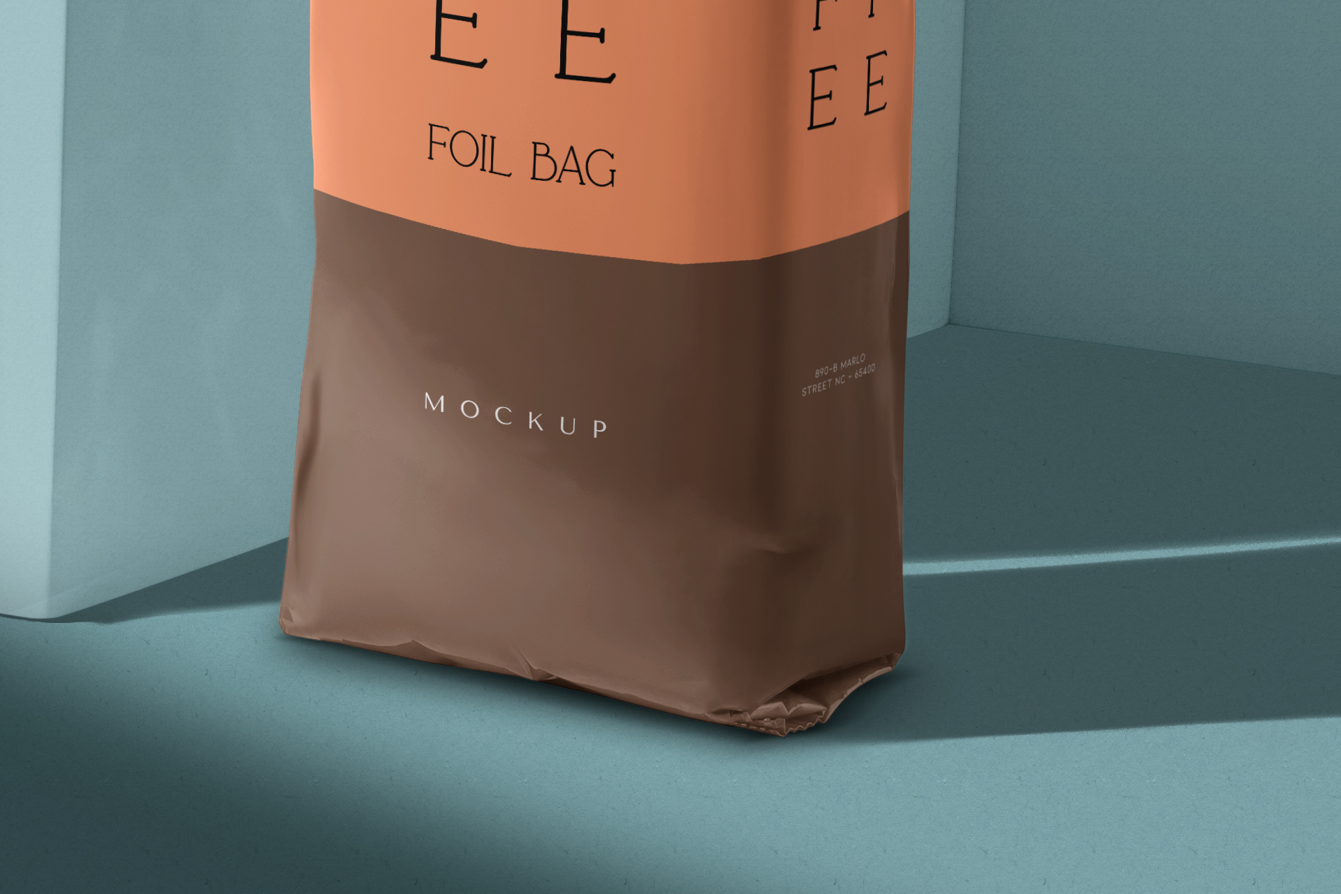 coffee packaging PSD