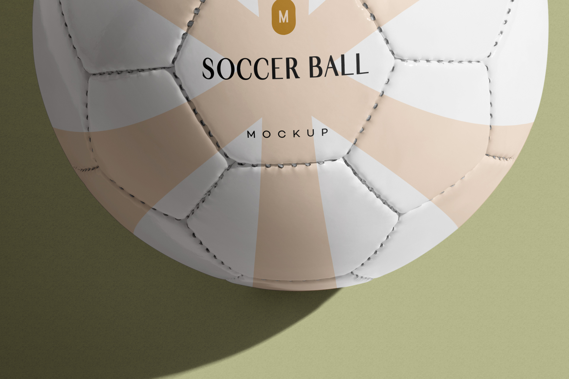 high-resolution soccer mockup