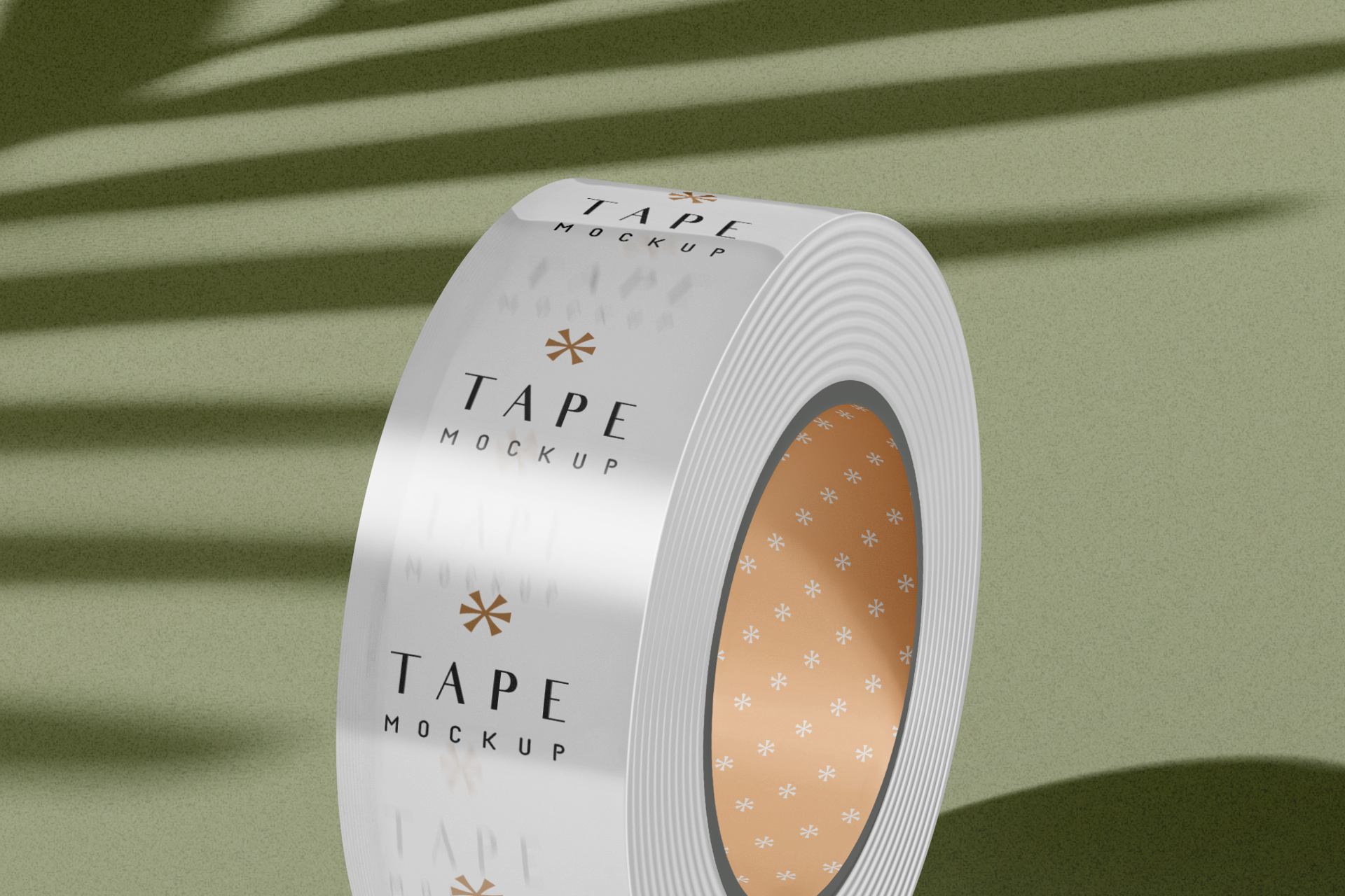adhesive tape mock-up