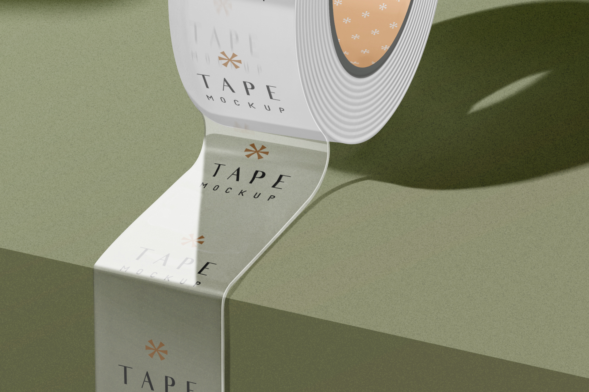 adhesive tape mock-up