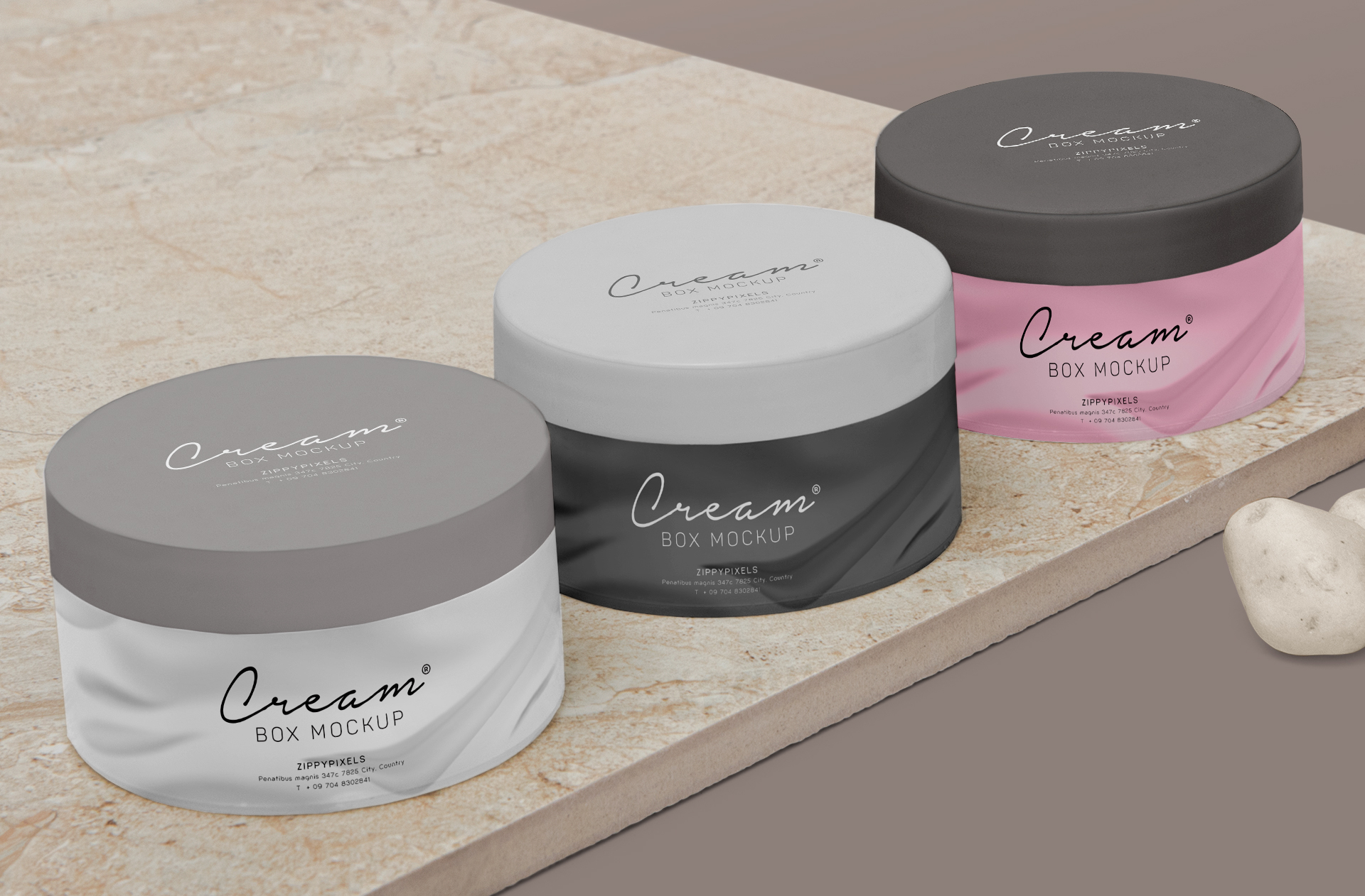cosmetic branding template