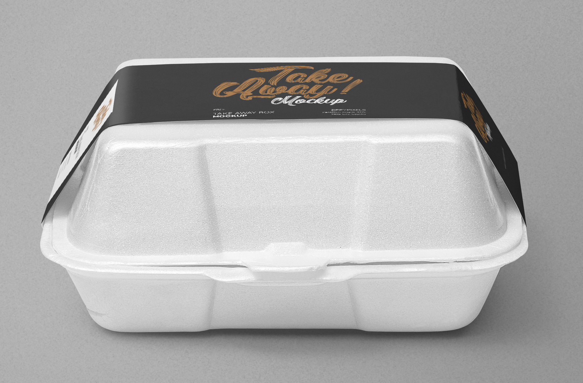catering box mockup