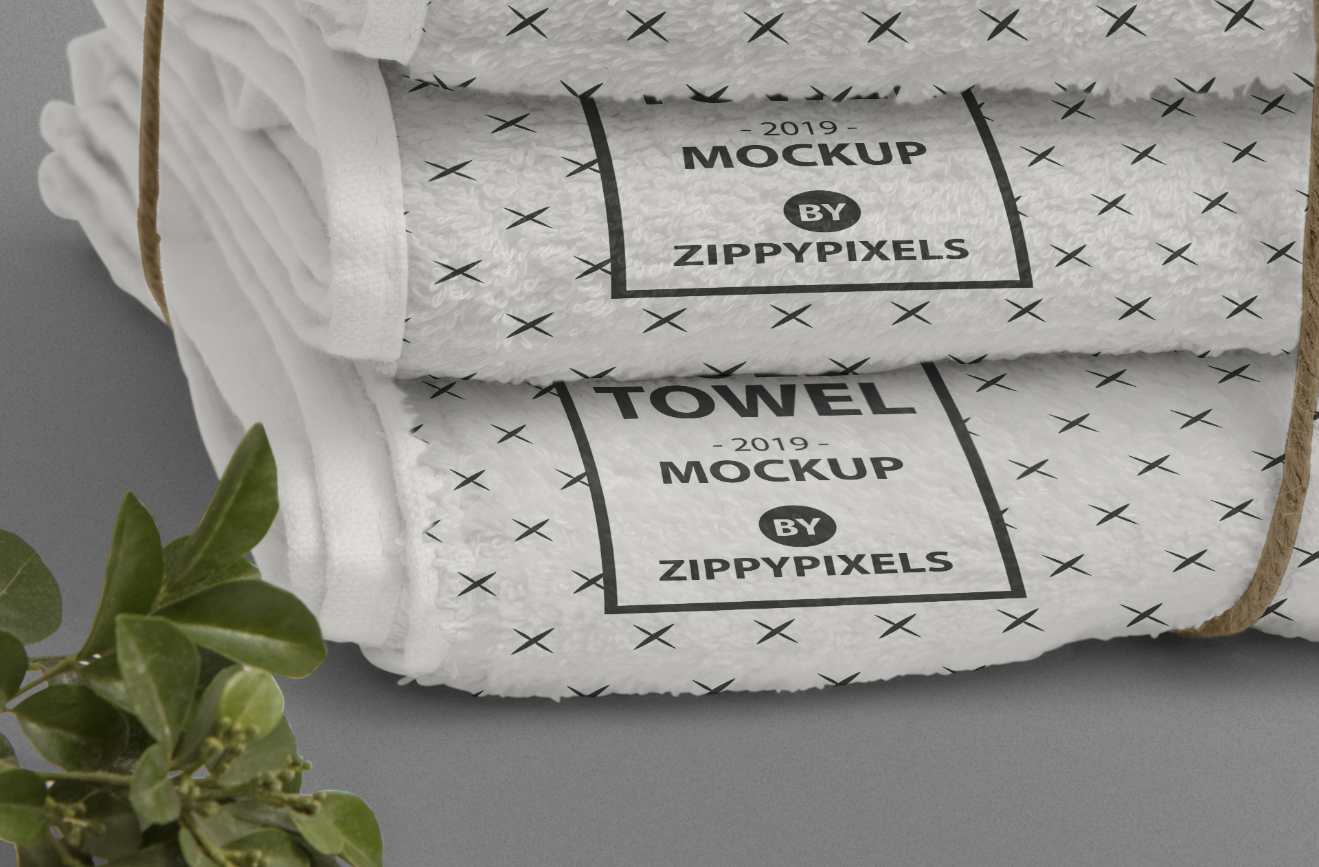 cotton towel mockup