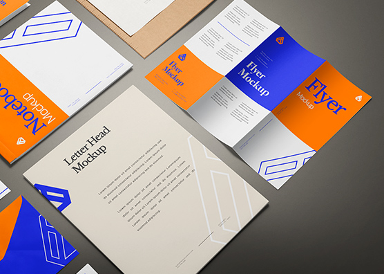 Letterhead and Business Card Mockup