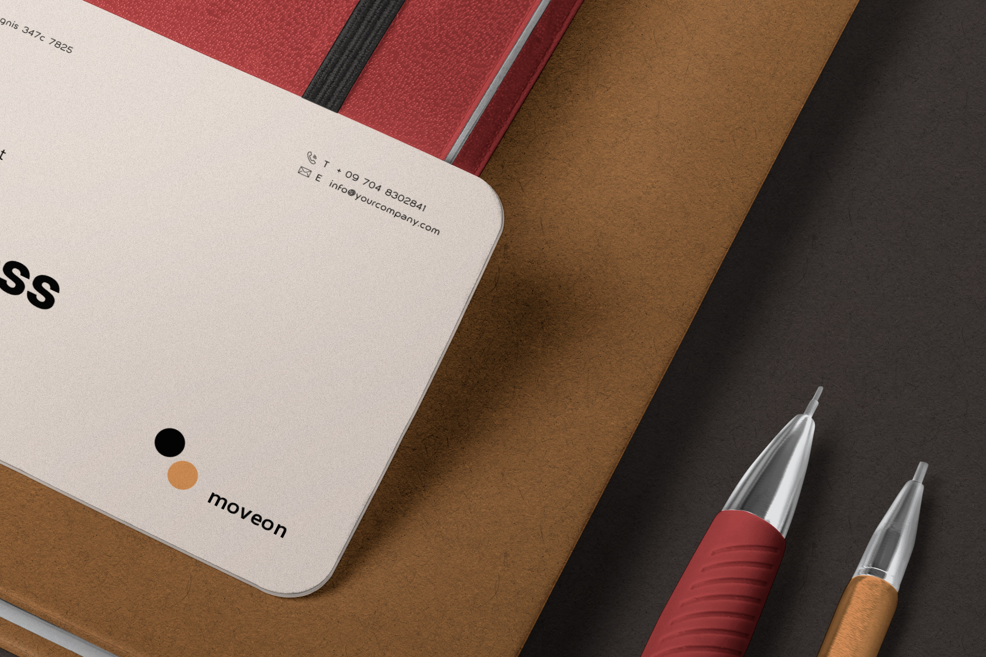 business card mock-up