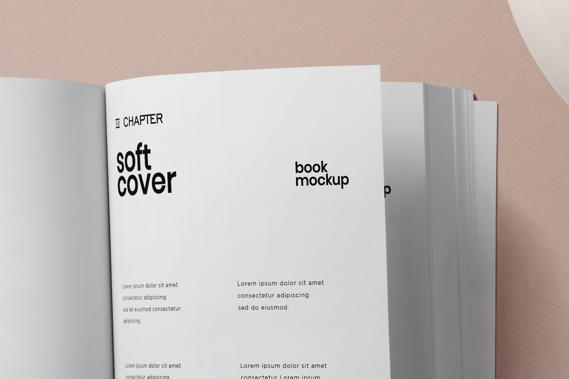 creative book cover mock-up