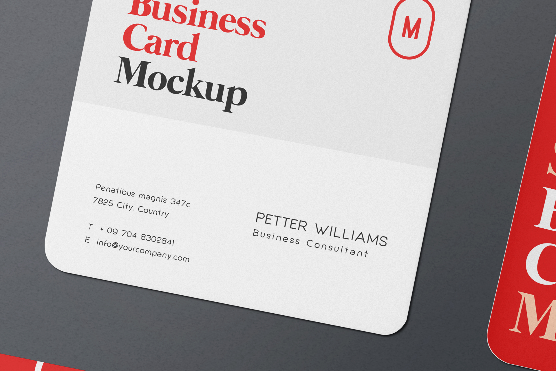 business card mock-up