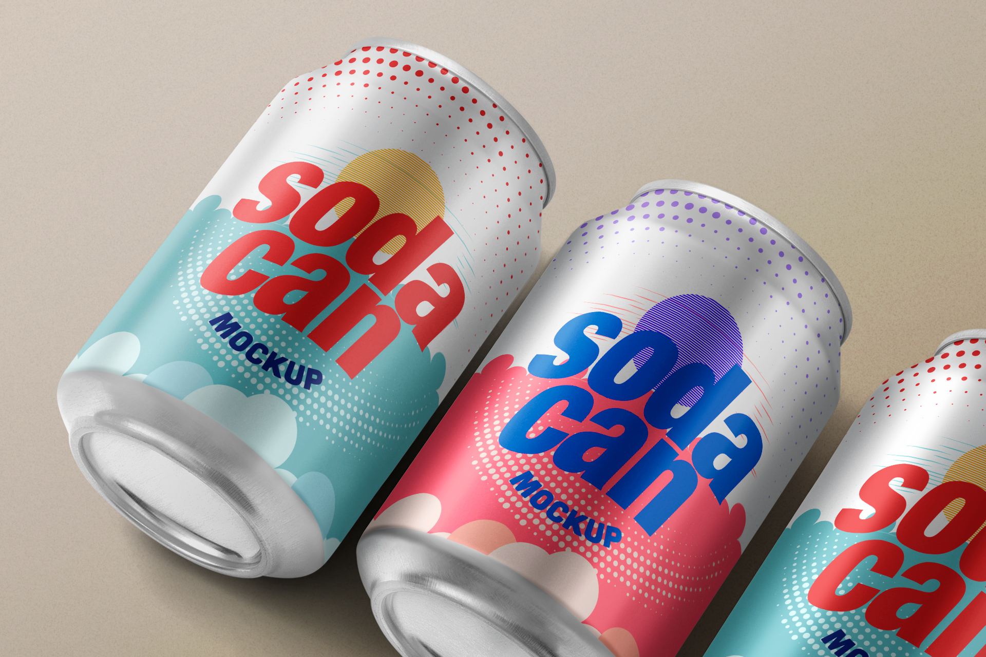 cold drink mockup