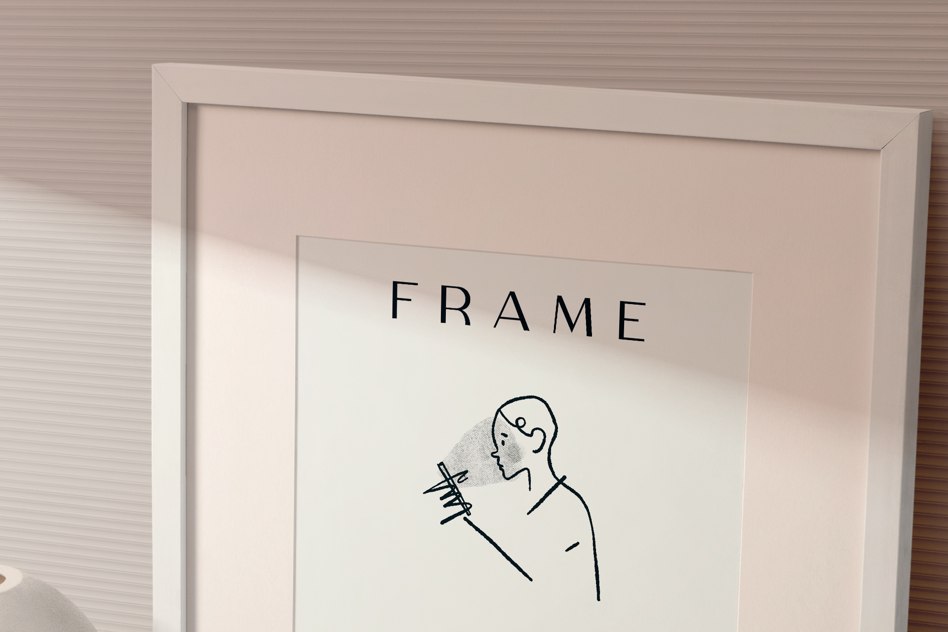 blank frame PSD