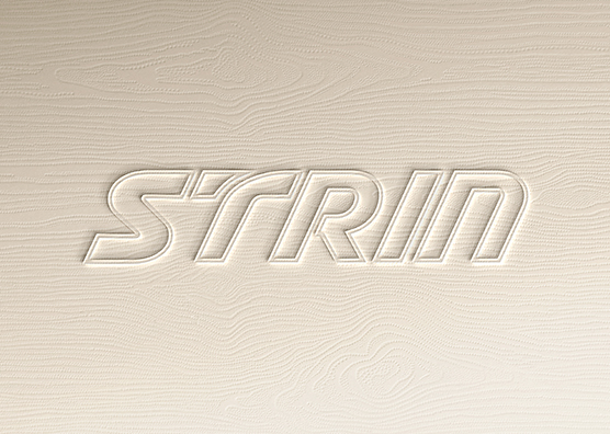 Embossed Logo Mockup on Wood Texture Paper