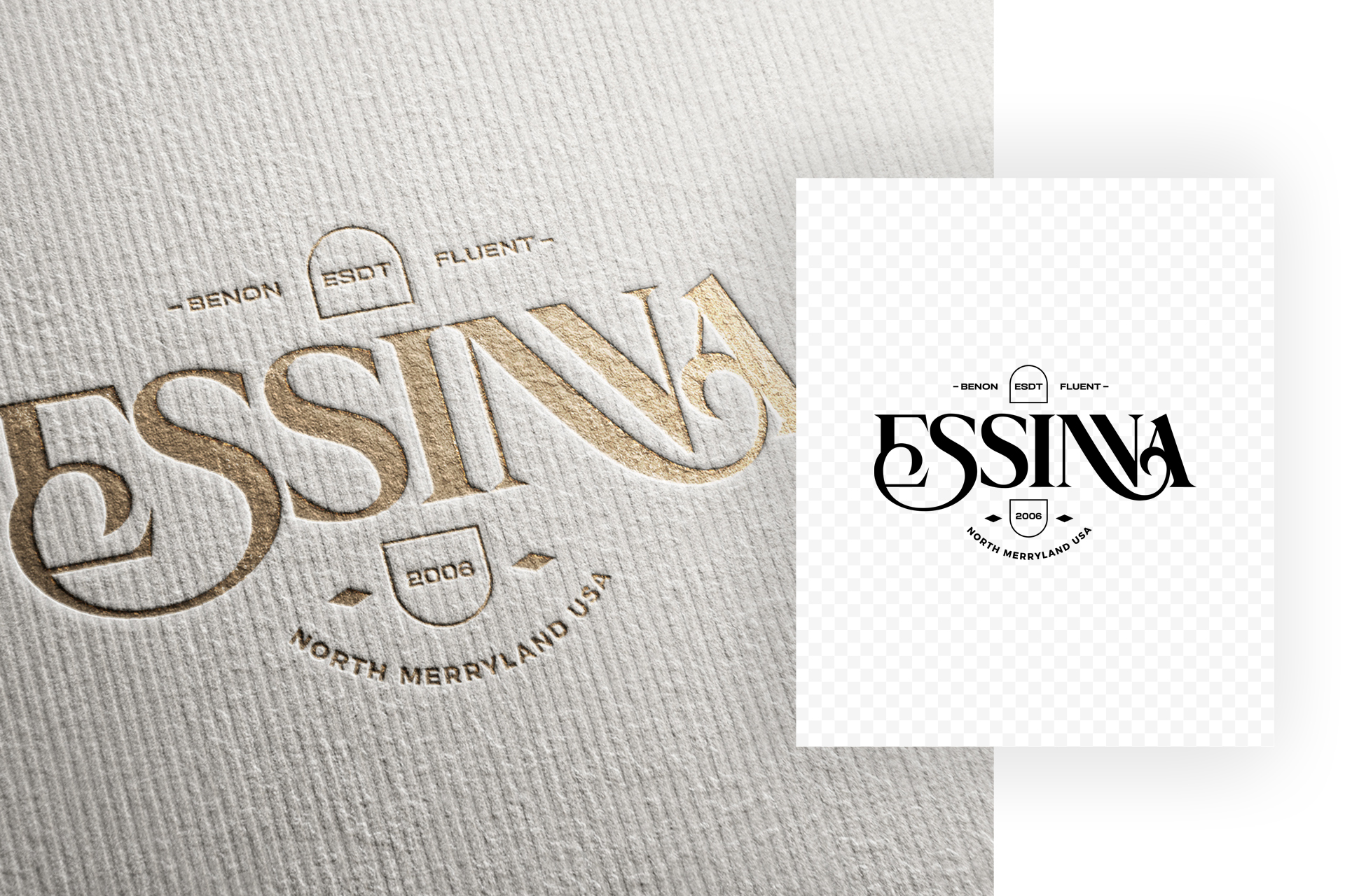 boutique logo presentation