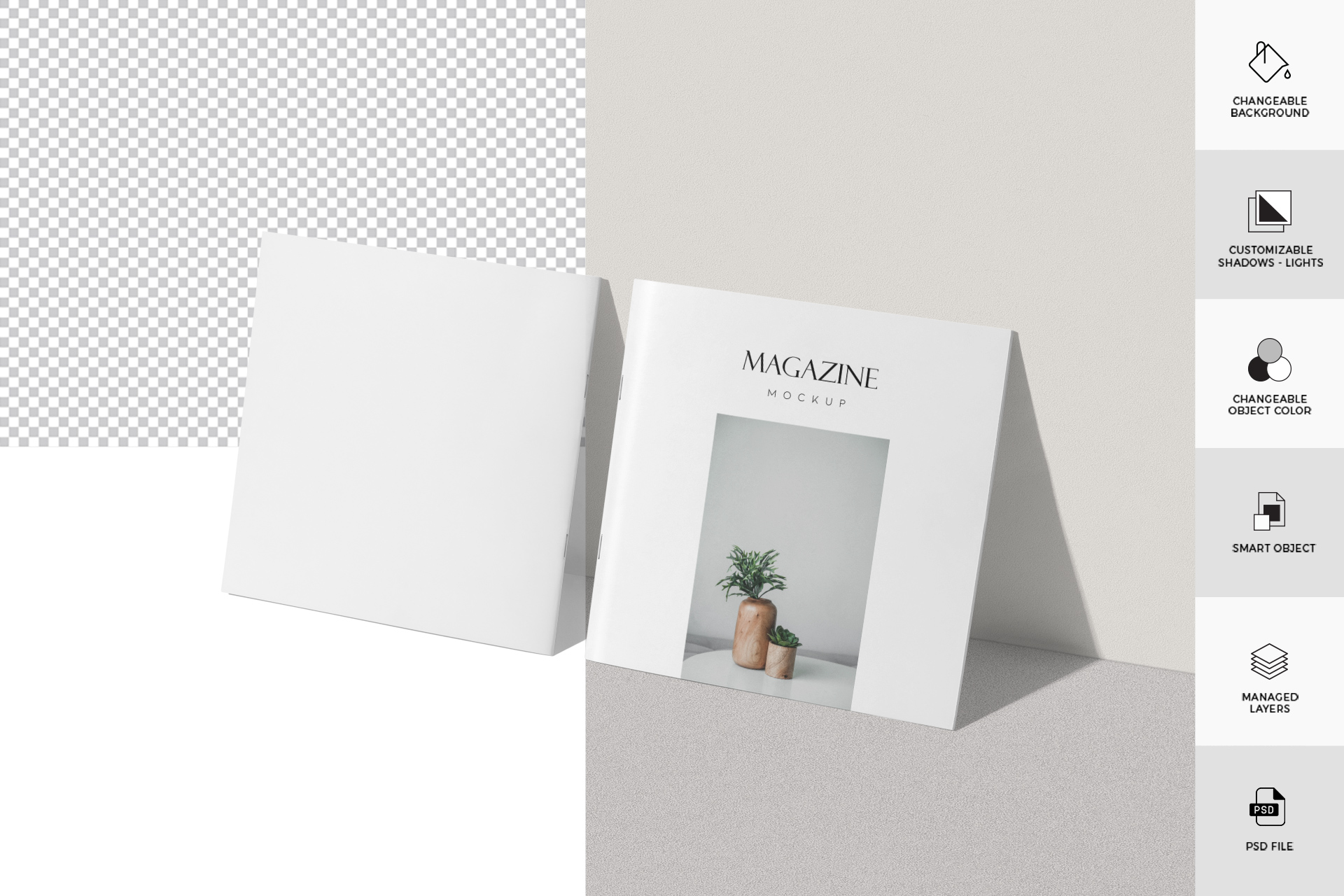 branding magazine mockup