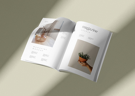 Interior & Lifestyle Spread Mockup