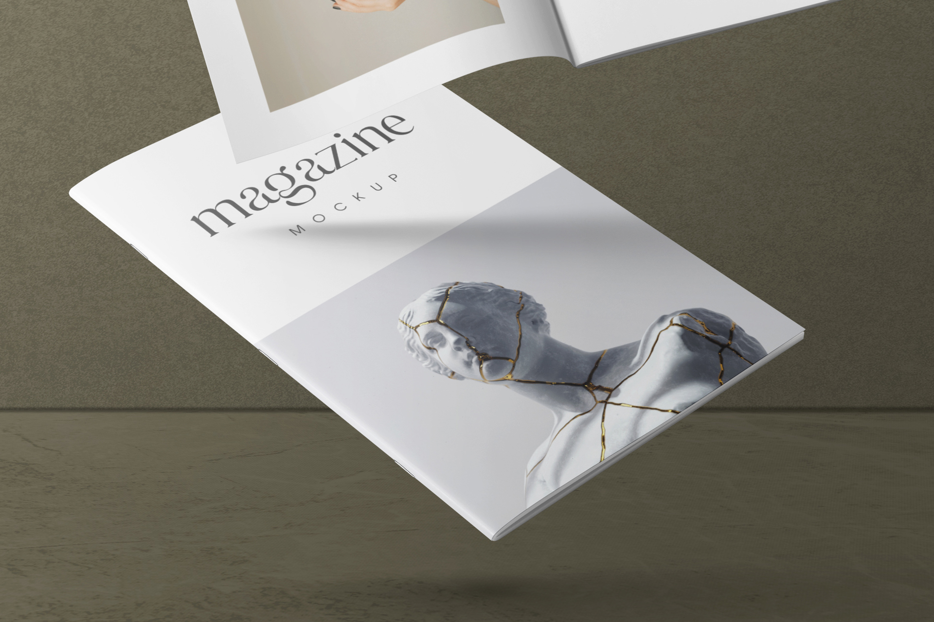 A4 magazine template