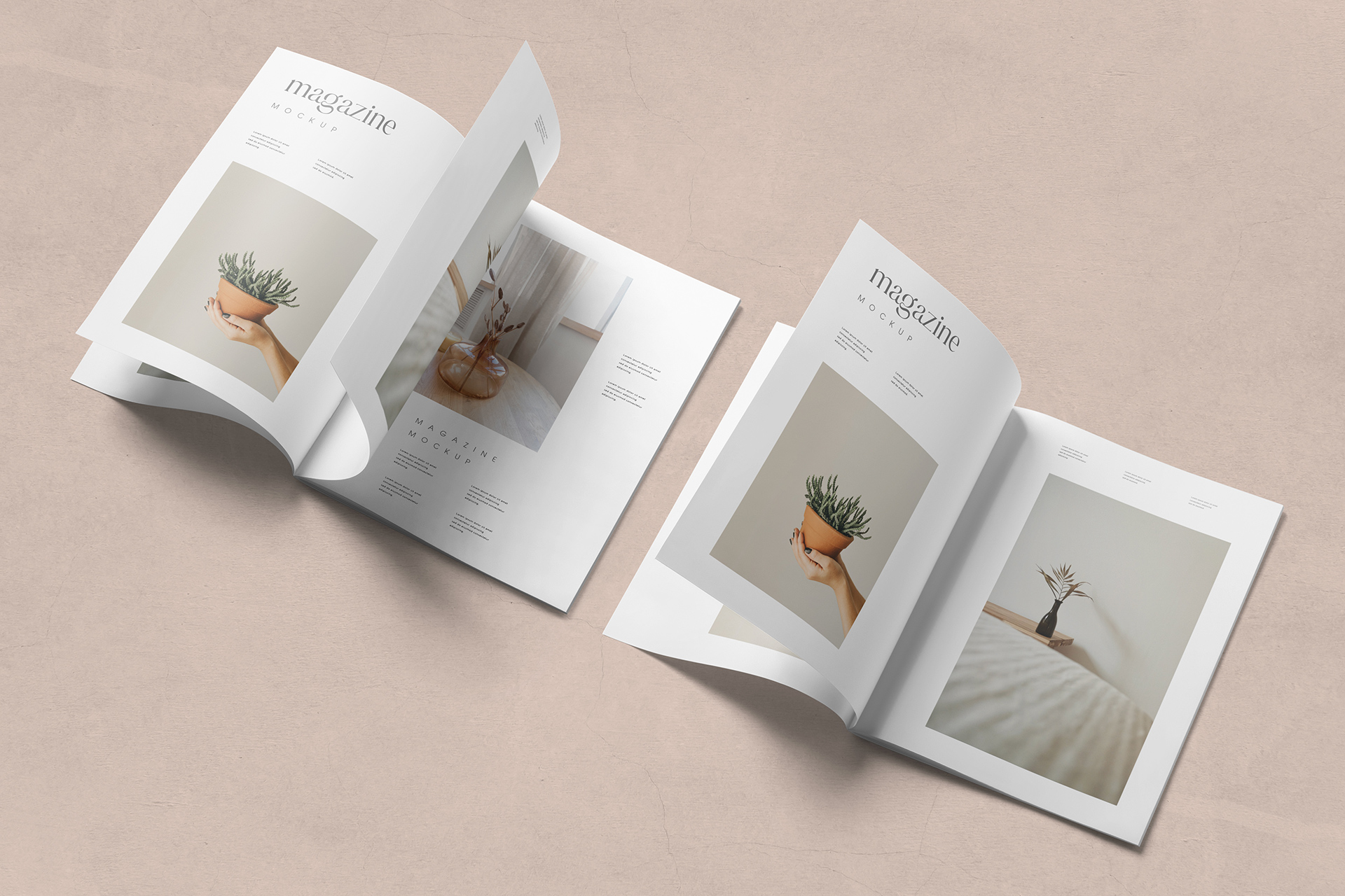 Minimal Lifestyle Editorial Mockup