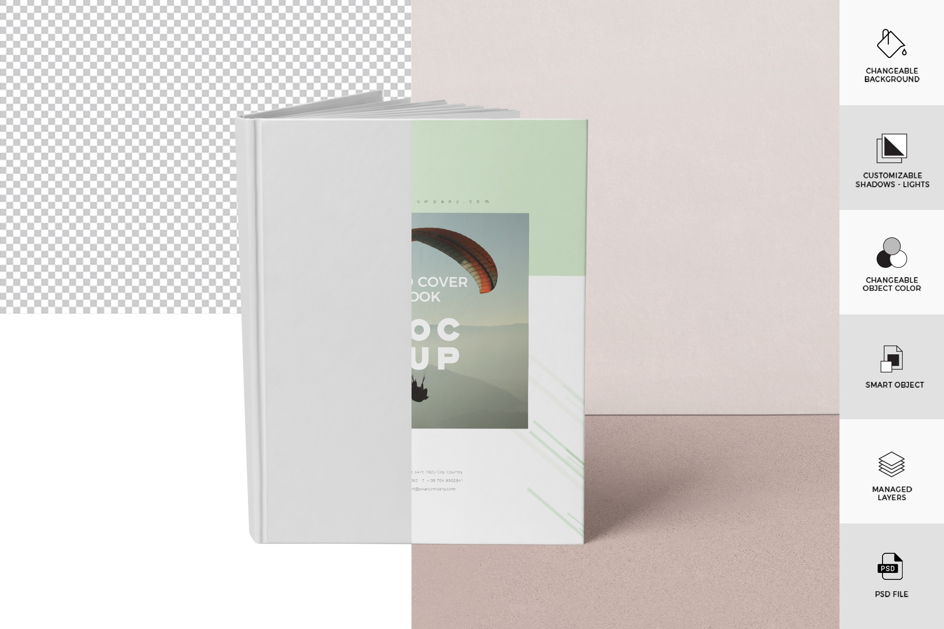book mockup
