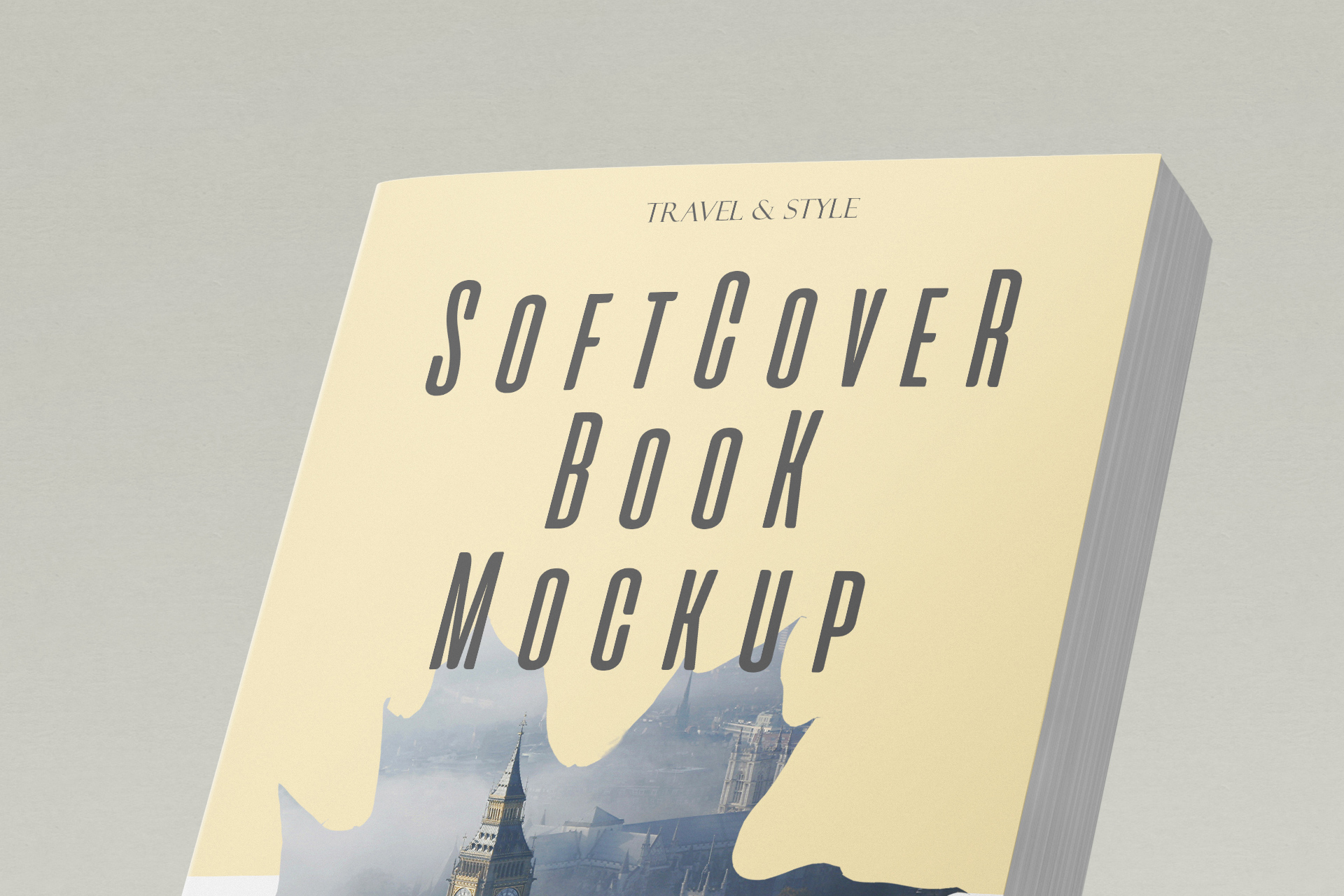 angled book mockup