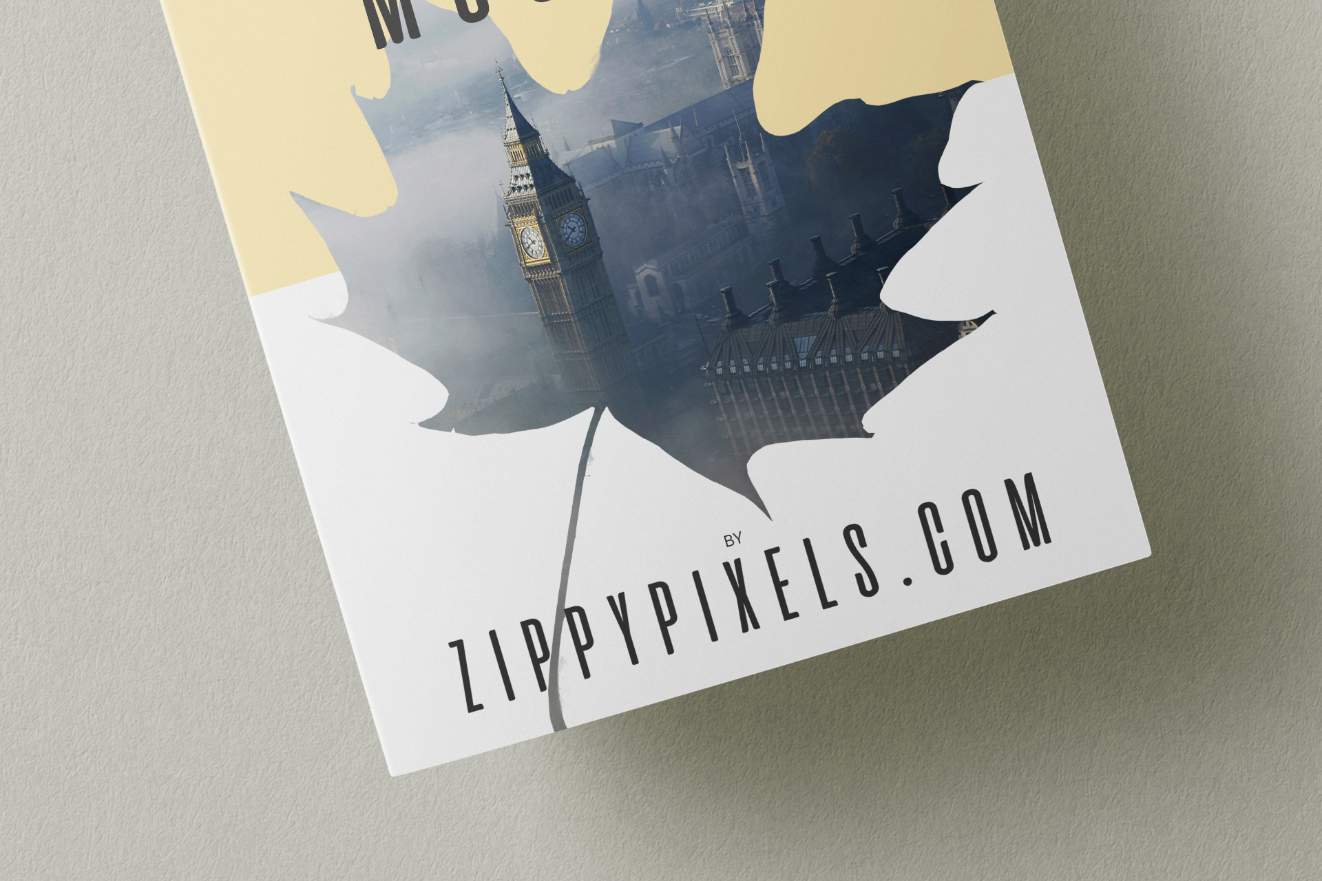 advertising book PSD